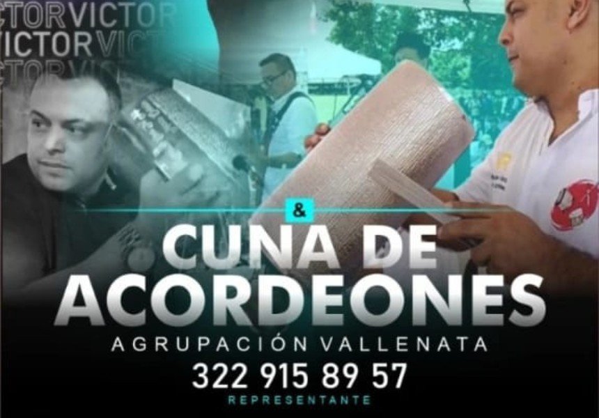 Agrupación vallenata cuna de acordeones