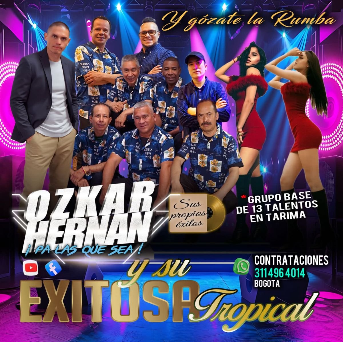 Foto de OZKAR HERNAN Y SU EXITOSA TROPICAL 